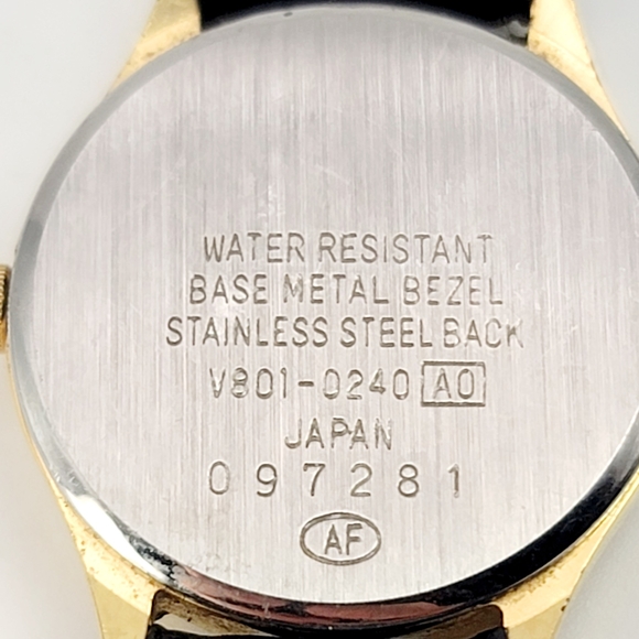 Vintage Seiko ALBA Estate Ladies Quartz Watch V801-0240 | Gold Tone | Japan |